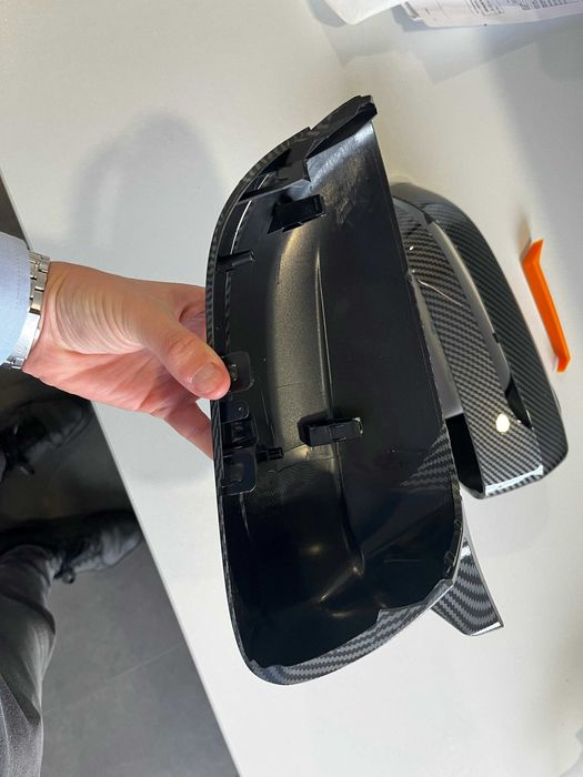 Capace Oglinzi M Carbon cu clipsuri Batman Bmw G20 G30 G11 G12 G15 G16