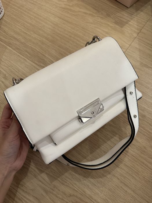 Сумка белая б/у