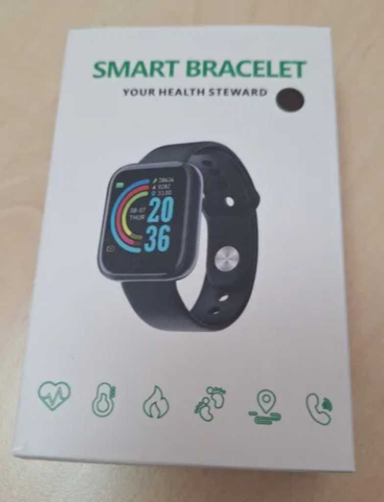 Смарт часовник smart bracelet пулс , крачки работи с всички телефони