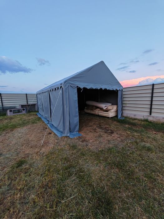 Cort depozitare Industrial - Hală - Garaj 6x4m NOU - Germania 700g