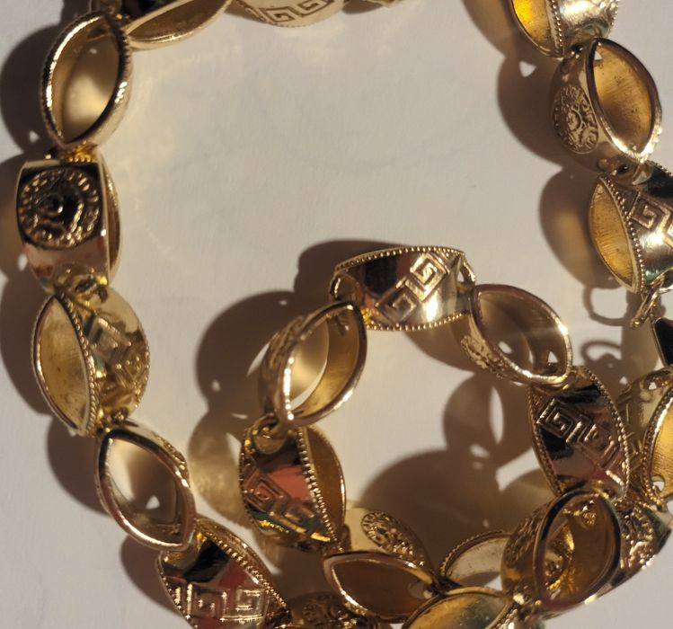 Lant inox placat model Versace