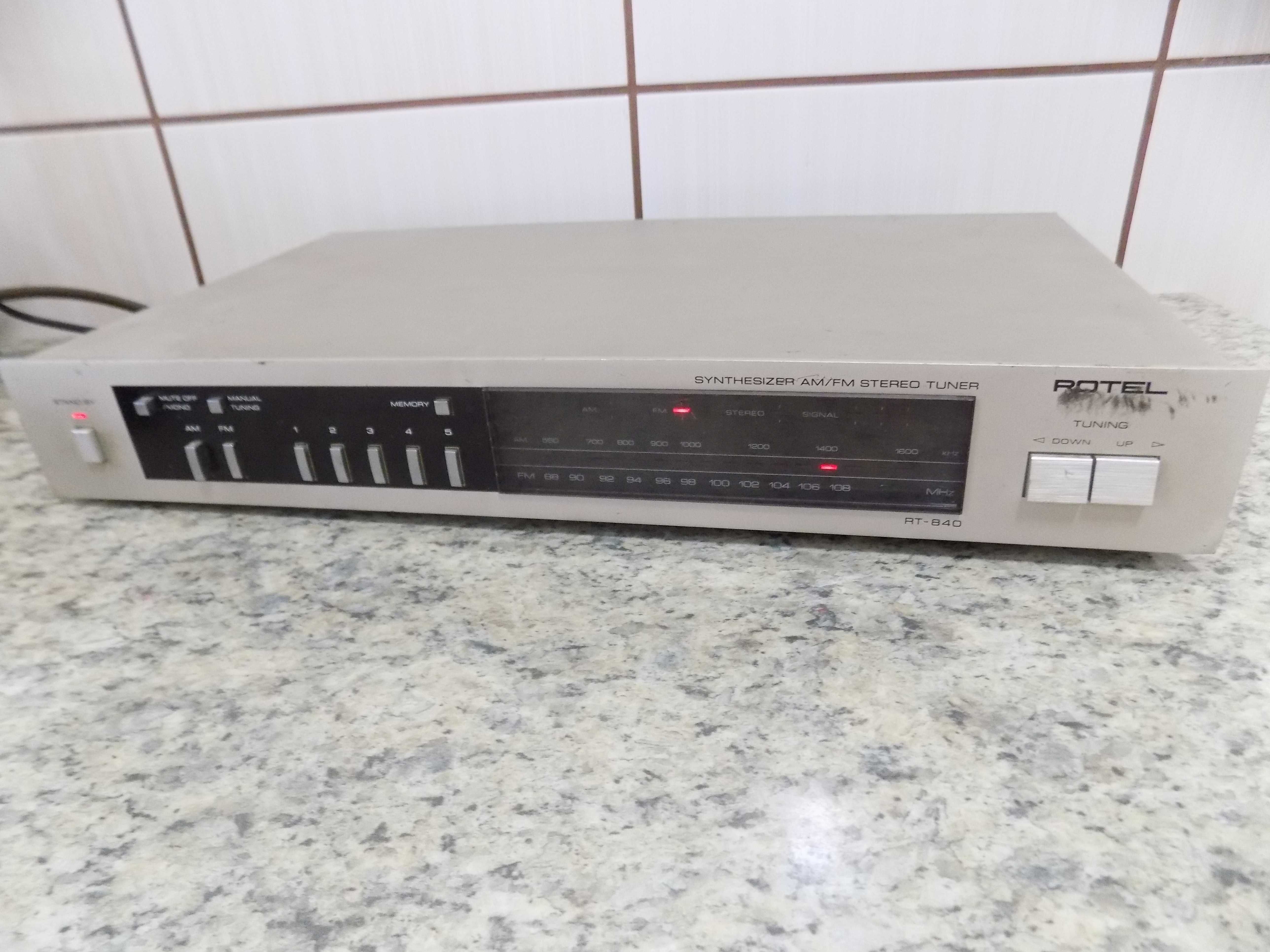 Receiver  vintage Rotel  RT -840