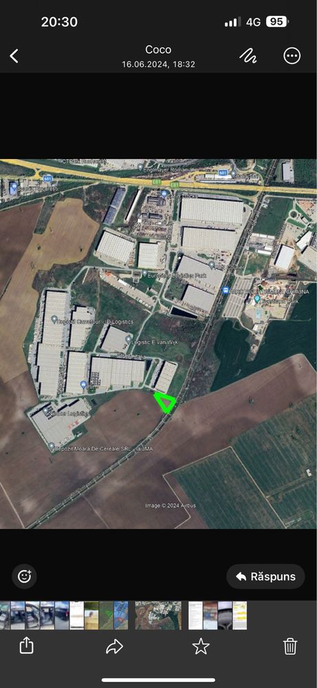 Vand teren 4900 mp Ciorogarla