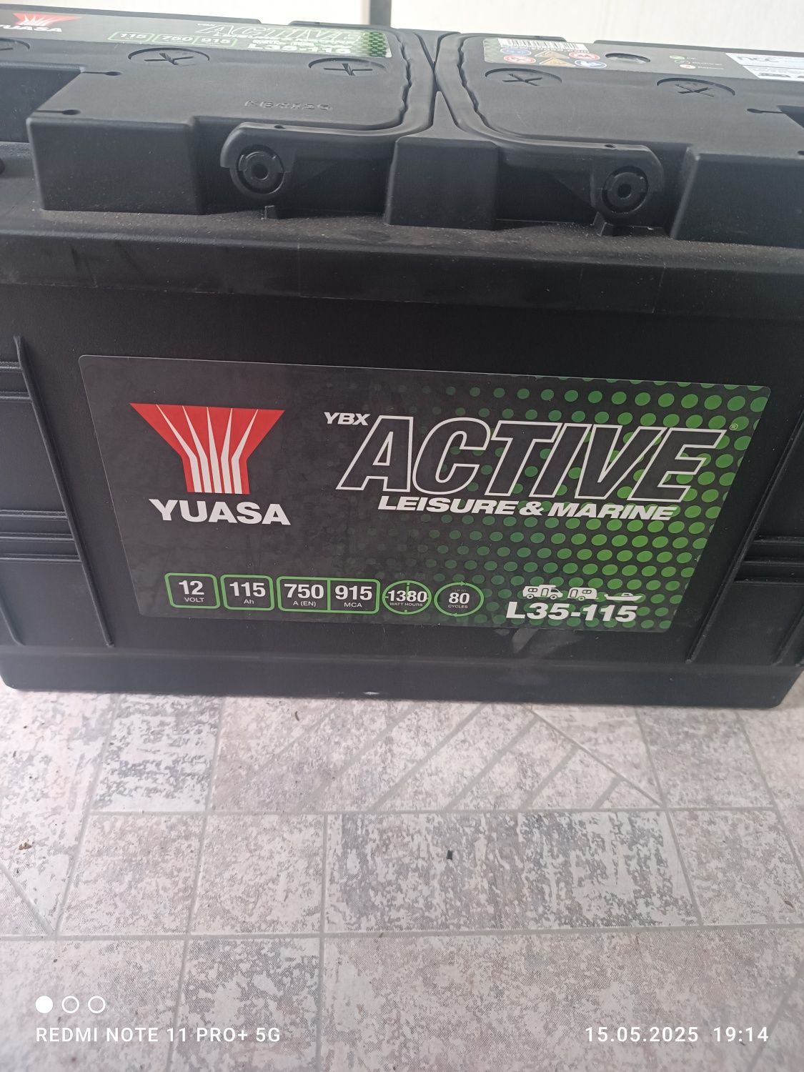 Тягов акумулатор yuasa