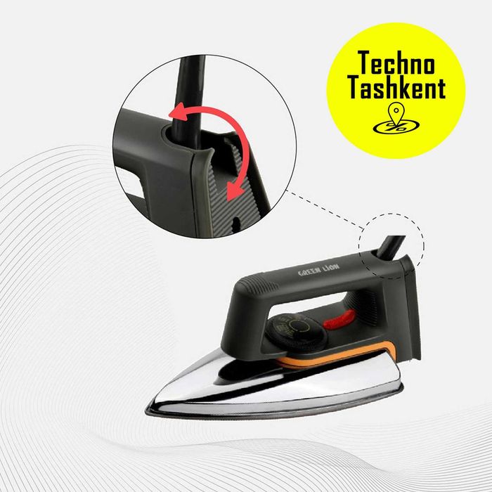 Утюг, с антипригарным покрытием, Green Lion Vintage Iron, 1000 Ватт