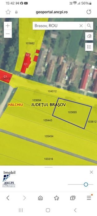 Teren de vanzare Satul Nou, Hălchiu