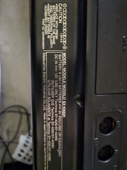 Vand orga Technics Sx-kn 501