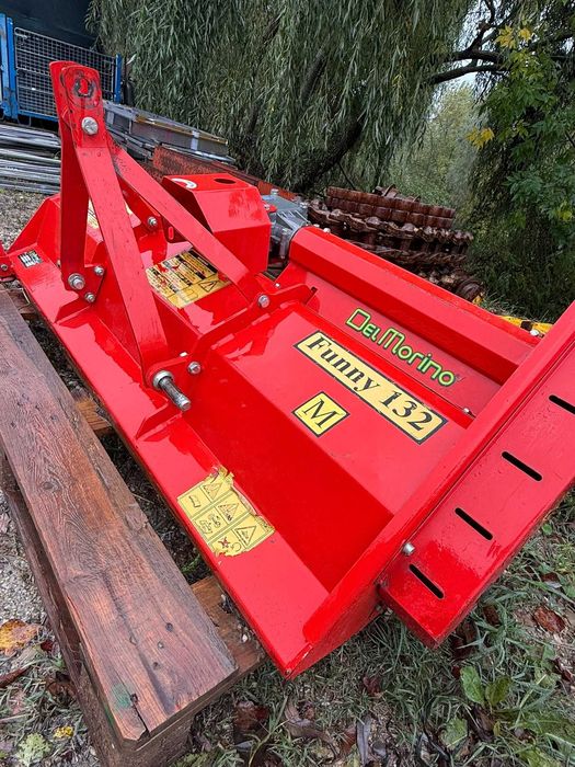 Tocătoare iarbă Del Morino Funny 132M - ideală pentru tractoare mici