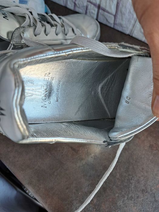 дамски маратонки,спортни обувки,кожени кецове,сникърси Moncler 39