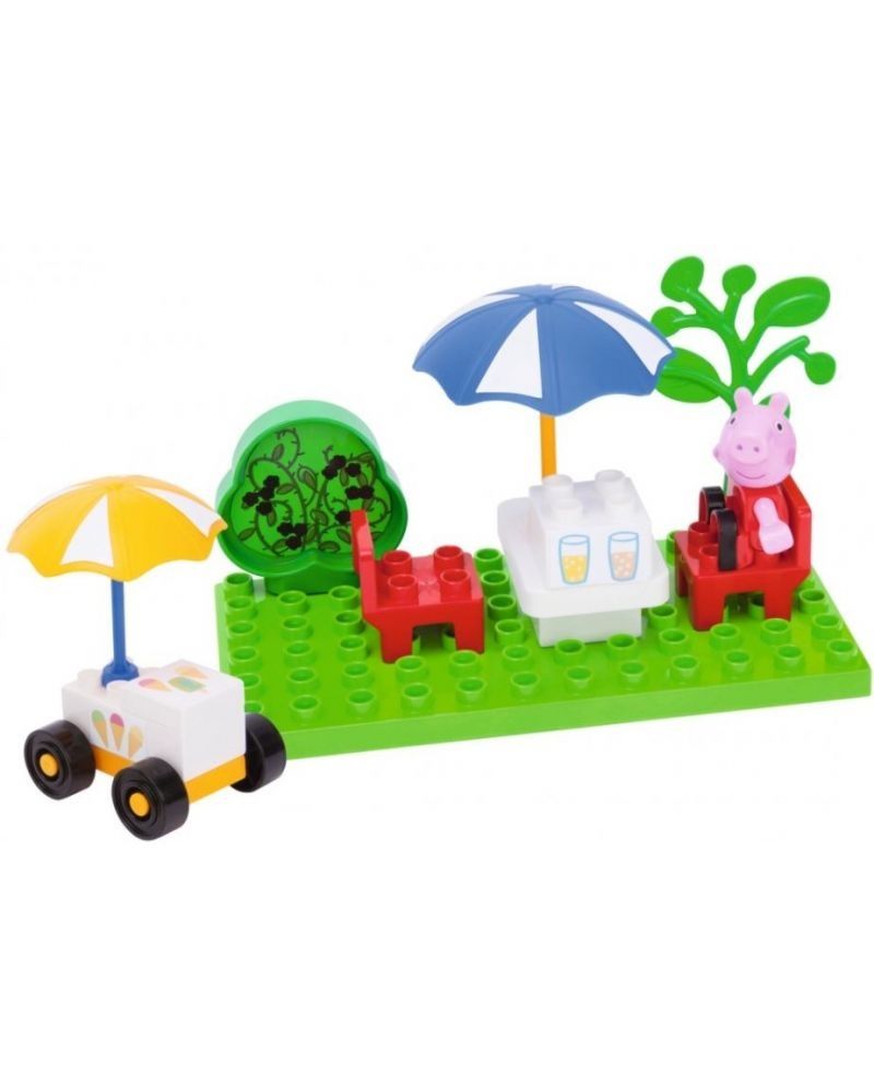 Играчки  Peppa Pig - Basic Set, Органайзер, Количка за слад