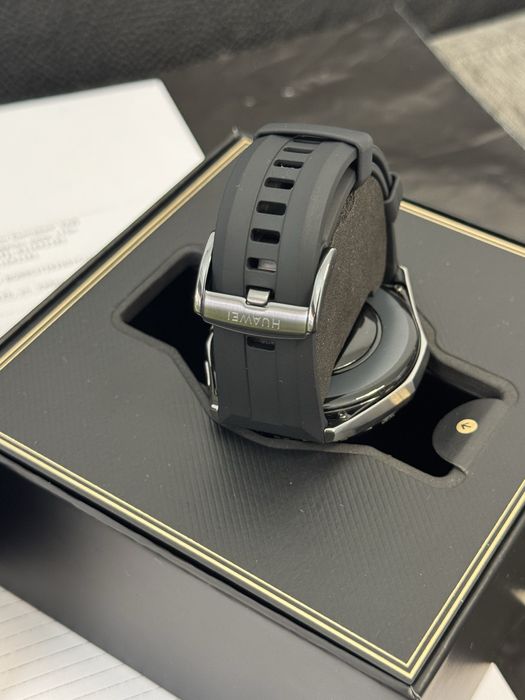 ЧИСТО НОВ 46mm Huawei Watch GT 6 Vivacom Гаранция 2027 г. Black GT6