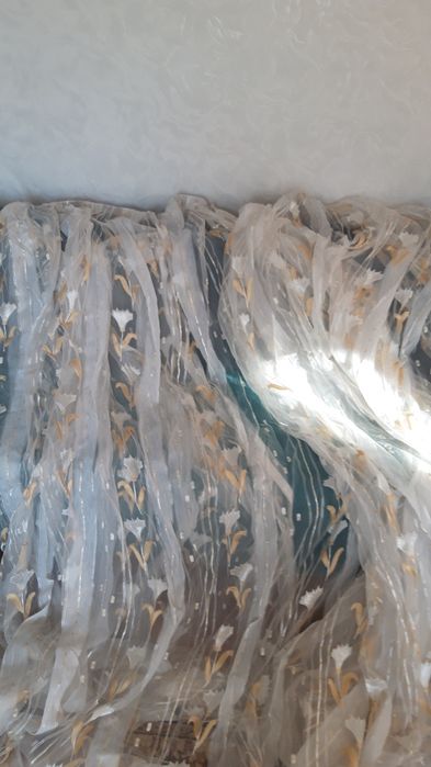 Тюль органза 3.20м, высота 2,55м