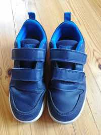 Детски обувки adidas advantage, с велкро, сини №33