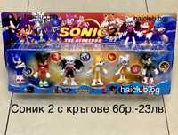 Соник  фигури 6бр./Sonic/Соник/Соник 6бр.