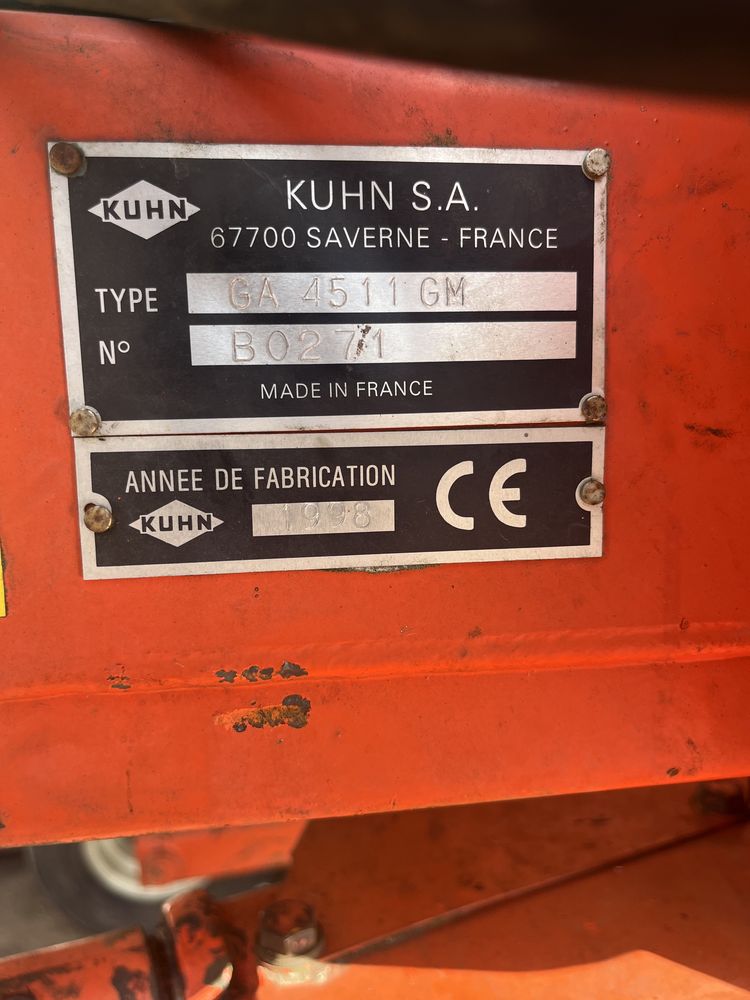 Grebla kuhn 4511