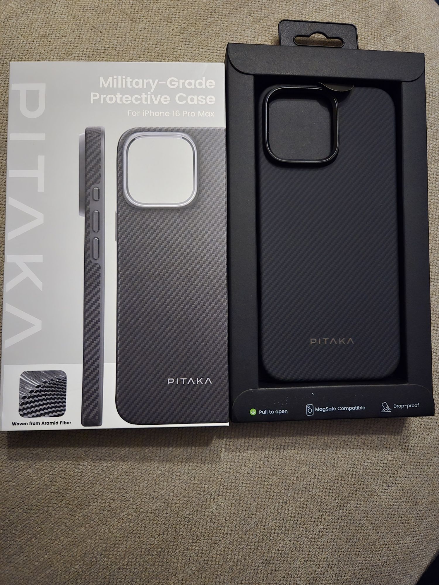 Калъф- Pitaka Military-Grade Protective Case IPhone 16 Pro Max