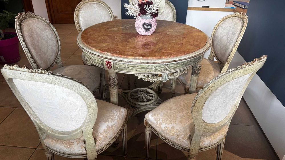 masa stil baroc venetian