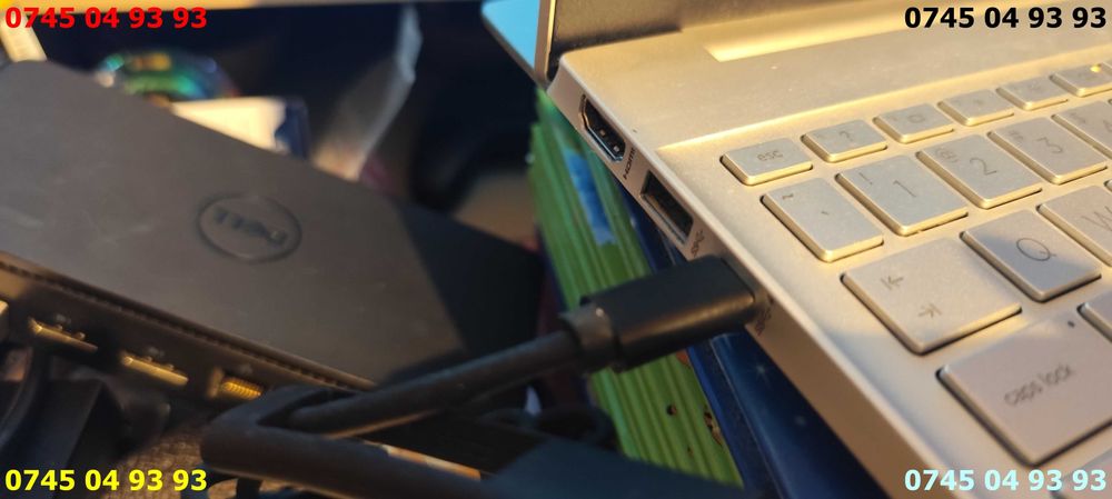 dock docking Dell D6000 cu alimentator perfect functional