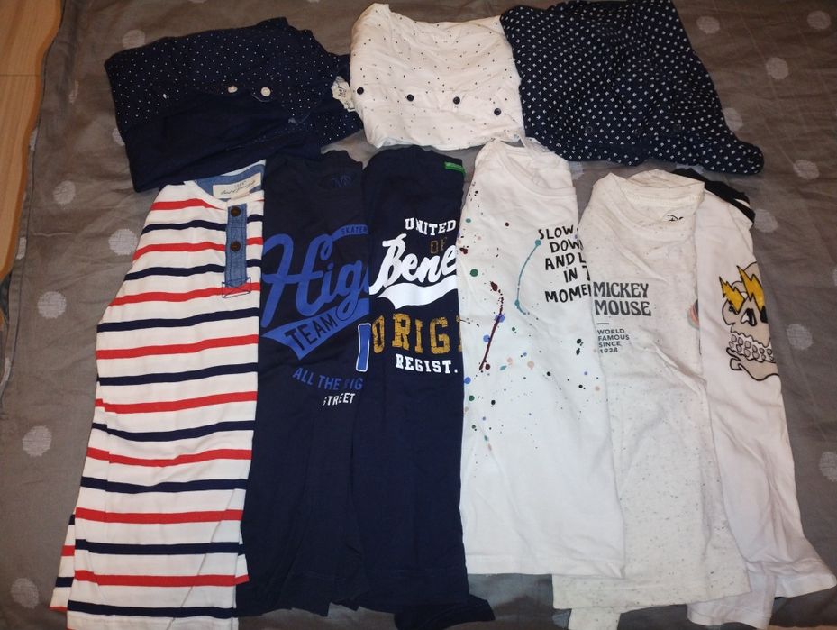 Лот блузи и ризи за момче 8г.
