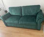 Canapea extensibila Eco Chesterfield verde