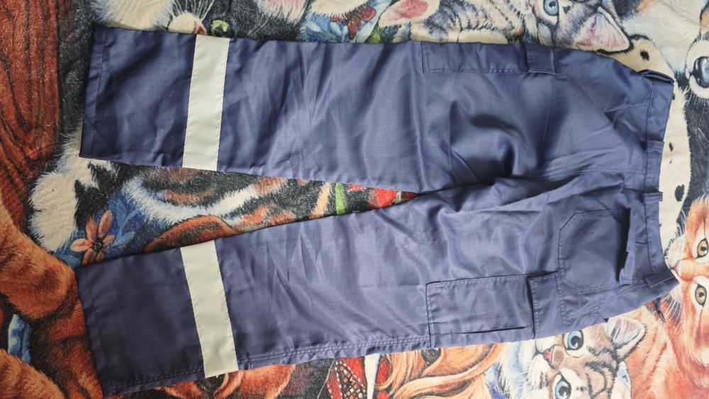 Работен панталон антистатичен нов тъмно син размер 48 (М)