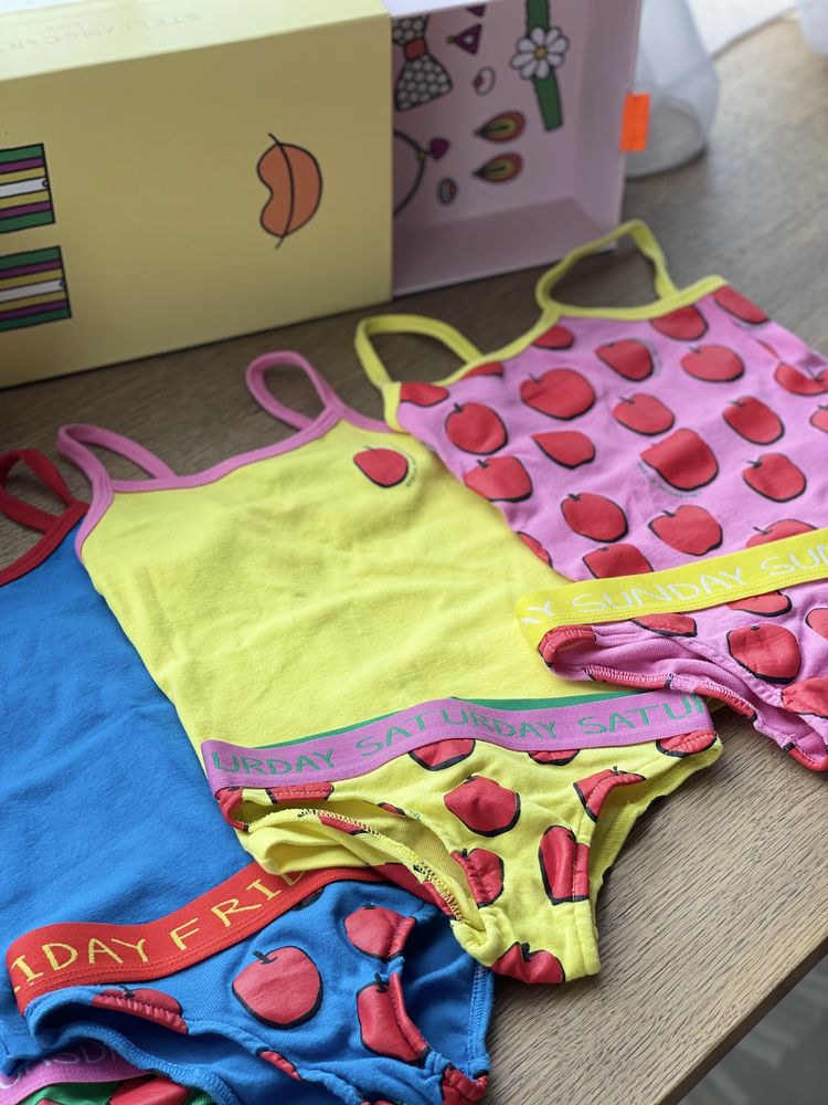 7+7 бр/ 3 years Kids Underwear set Stella McCartney