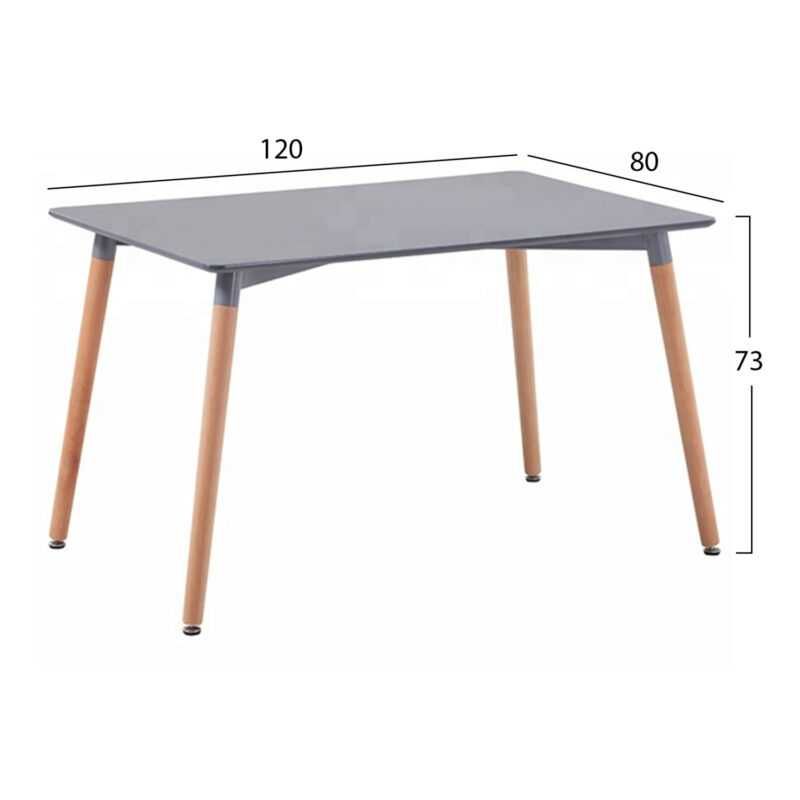Трапезен комплект, HM21177.01, Сив, Текстил