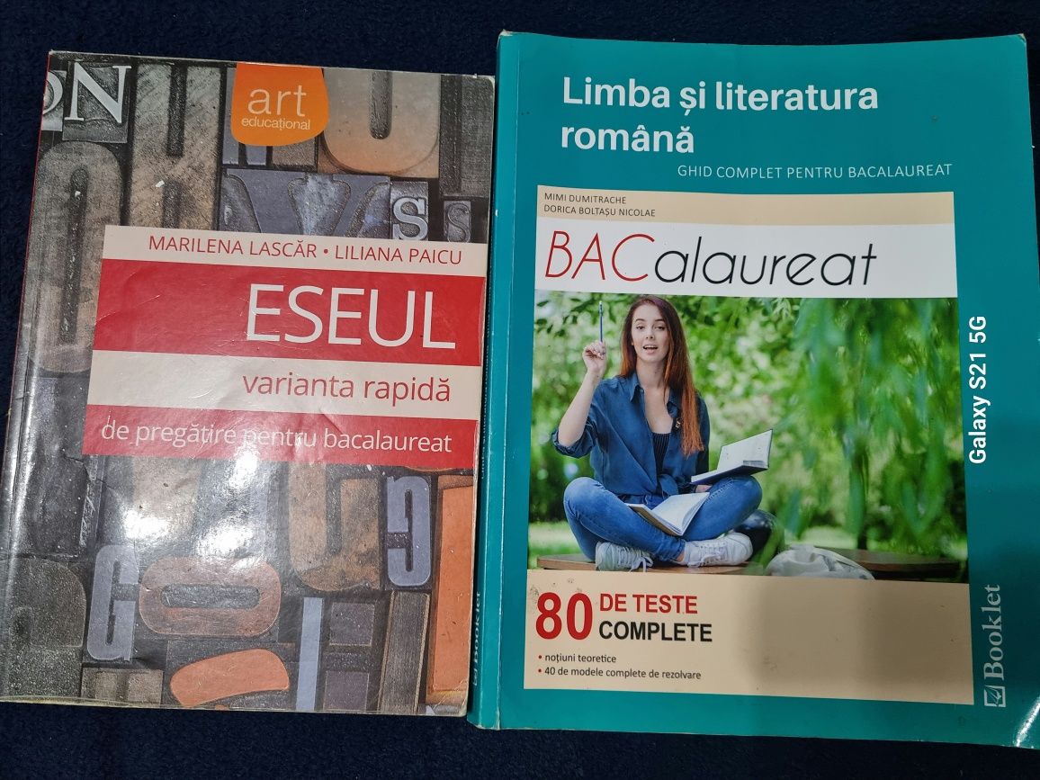 Cărți pentru bacalaureat la limba și literatura română
