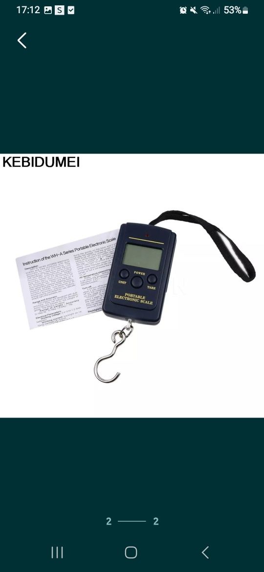 Cantar digital 40Kg