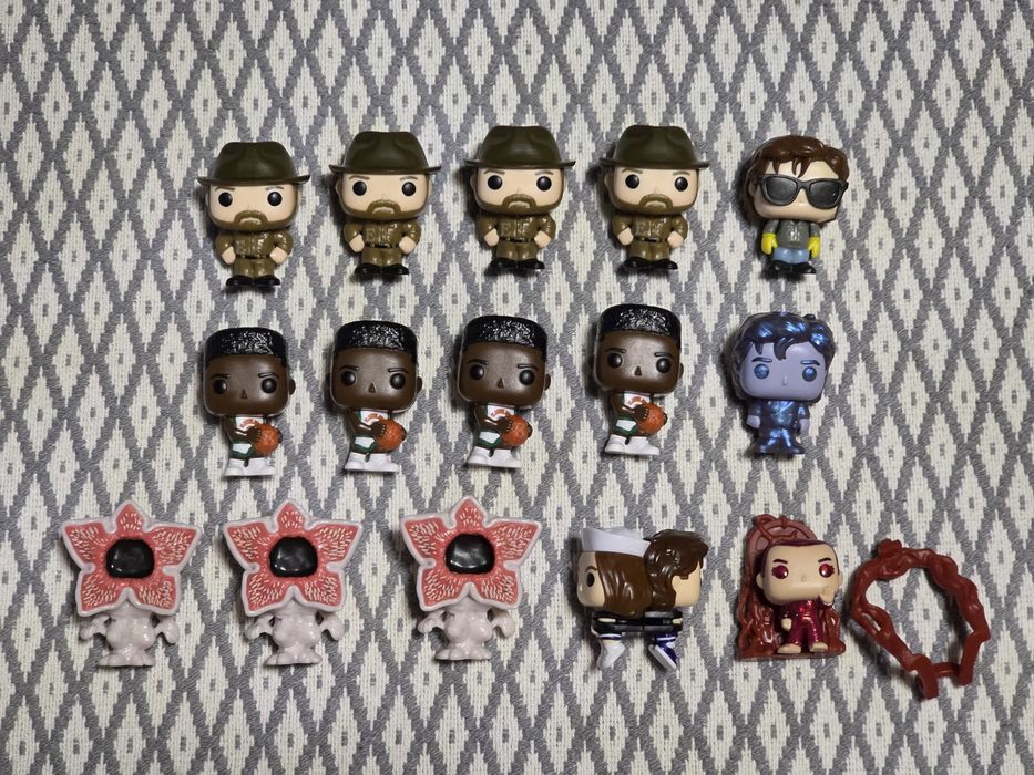 Продавам Funko Pop фигурки на Stranger things от Kinder Joy.