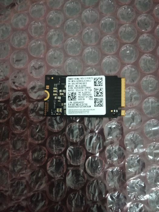 Ssd 256 gb Samsung nvme scurt