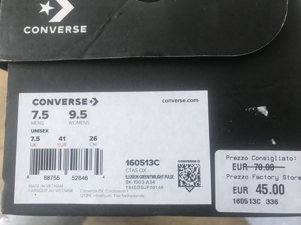 Converse, mărimea 41