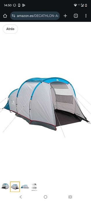 Палатка Декатлон Aprenaz 4.1