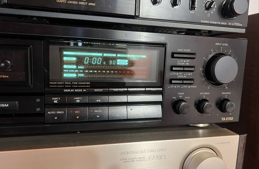 Deck Onkyo TA 2760 3 capete, 3 motoare impecabil estetic si functional
