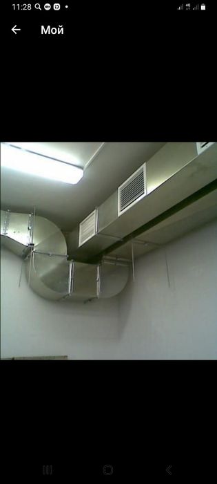 Вентиляция,жестяные работы, система аспирации..