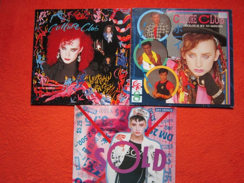 colectie vintage Boy George-Culture Club-New Wave,Reggae-Pop, Synth-po