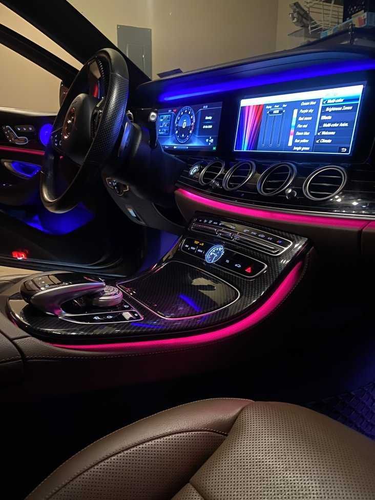 Lumini ambientale PREMIUM Mercedes W213, W238, W222 FL, W205 FL, W463
