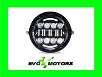 Far Moto Rotund 18cm DRL Led Cafe Race Bobber Naked Metal Custom A784