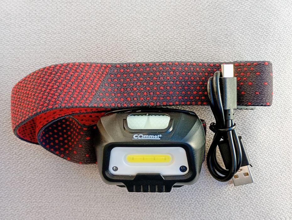 Lanterna led de cap Commel 401-212 5W cu senzor