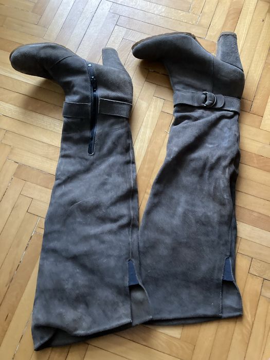 Cizme piele, stare buna, 40