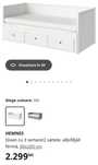 2 saltele 80/200 pt patul Ikea Hemnes