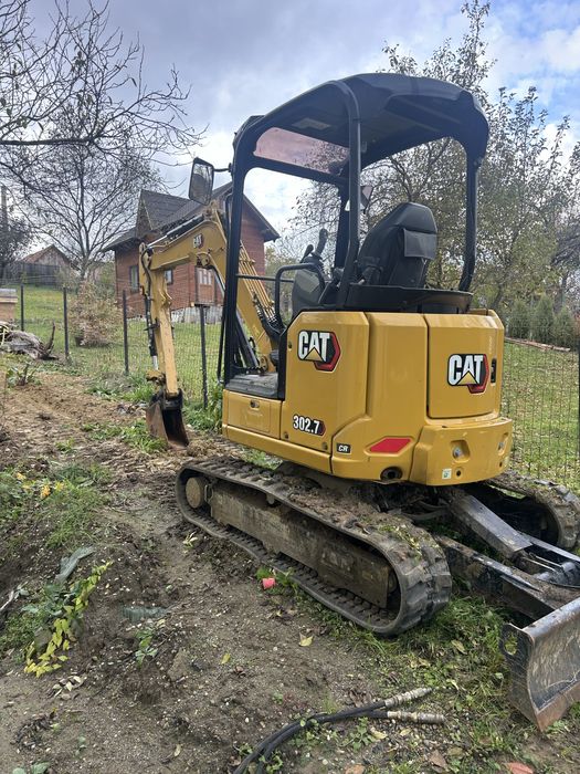 Miniexcavator caterpillar 302,7CR next gen