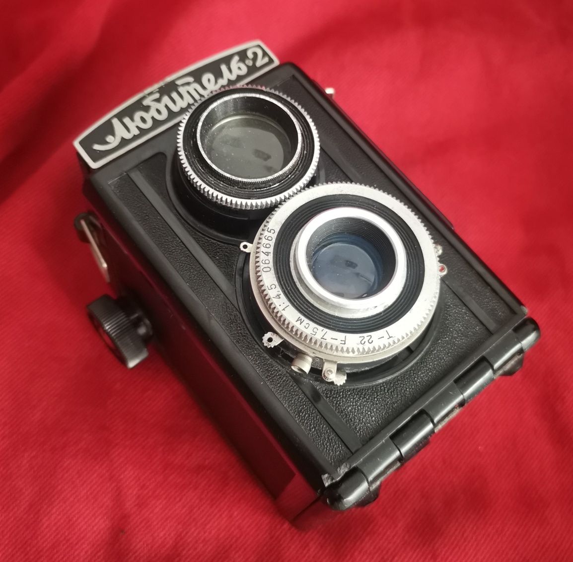 Lubitel 2-aparat foto TLR