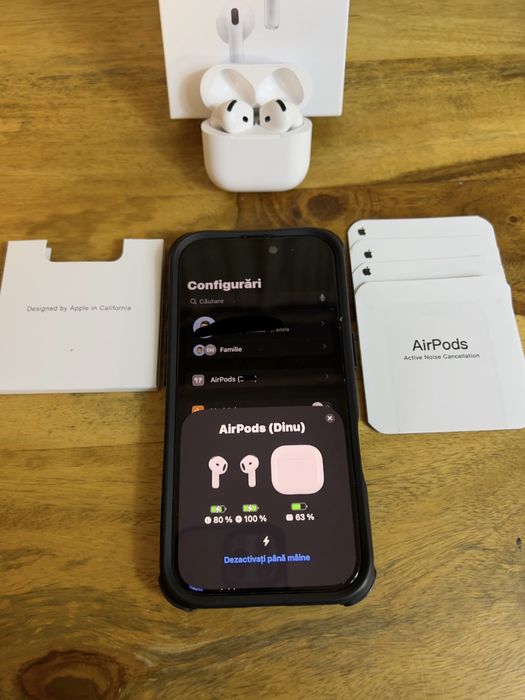 *2026 AIRPODS 4 ANC* sigilate model nou calitate top