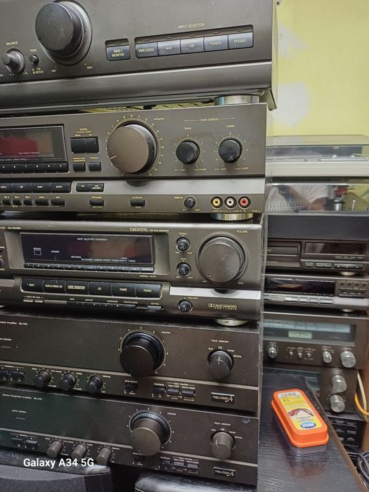 Amplificator stereo Technics su 810, Technics sa gx390,Technics gx200