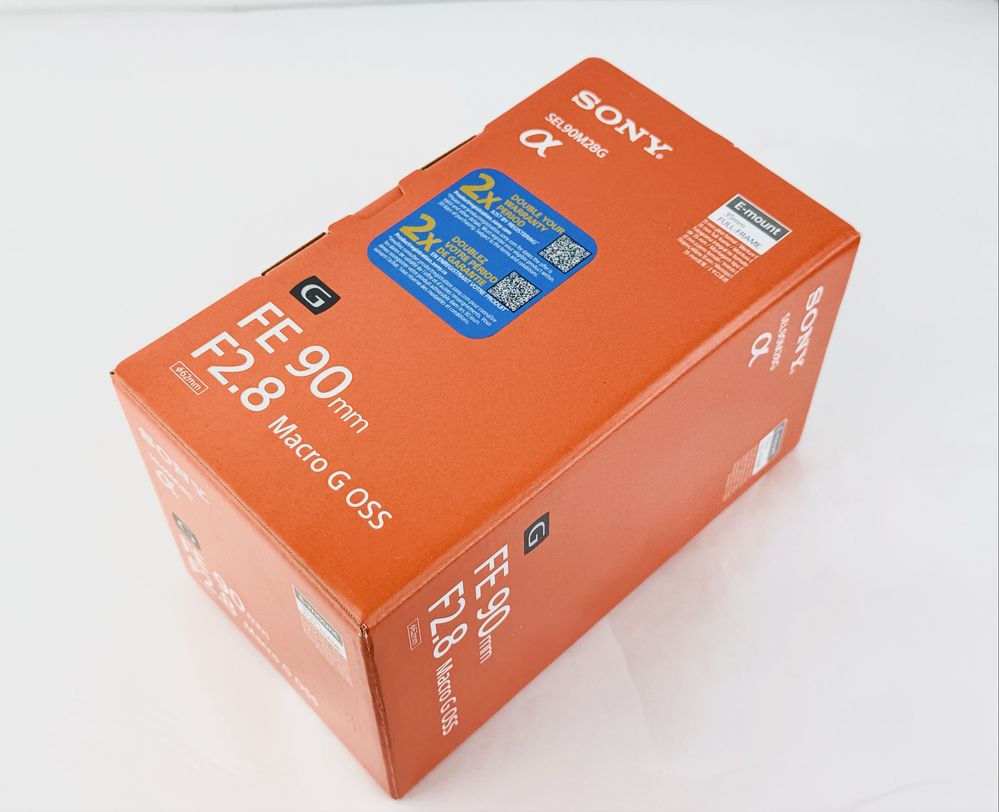 НОВ! Обектив Sony FE 90MM F/2.8 Macro G OSS Full Frame Гаранция!