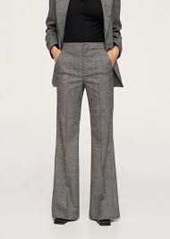 Pantalon costum MANGO NOU, marime 38, 40% lana