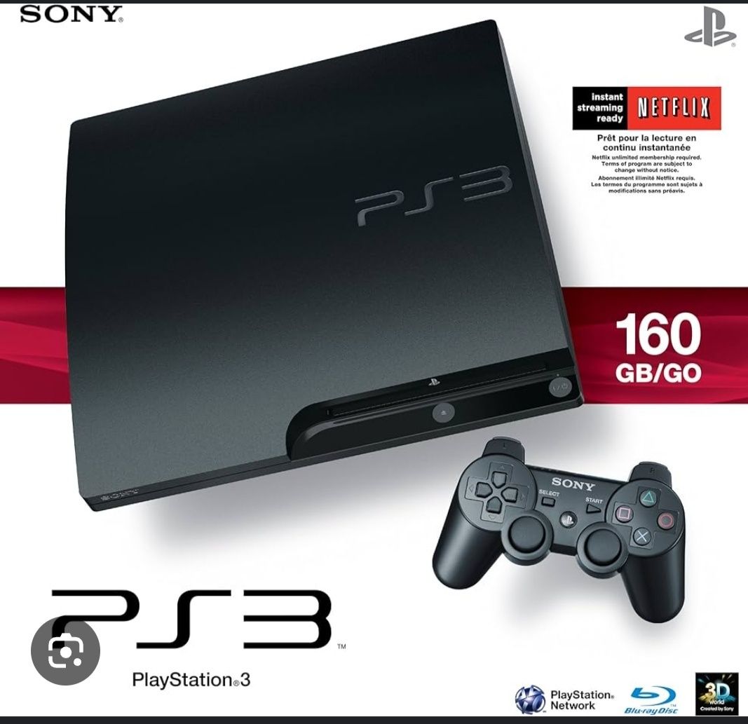 Play station 3 slim  arenda 70 min