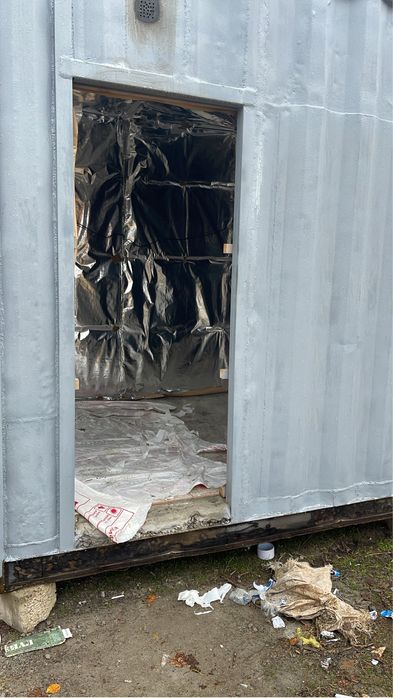 Строительство русское бани и финское сауны из контейнера под ваш замер