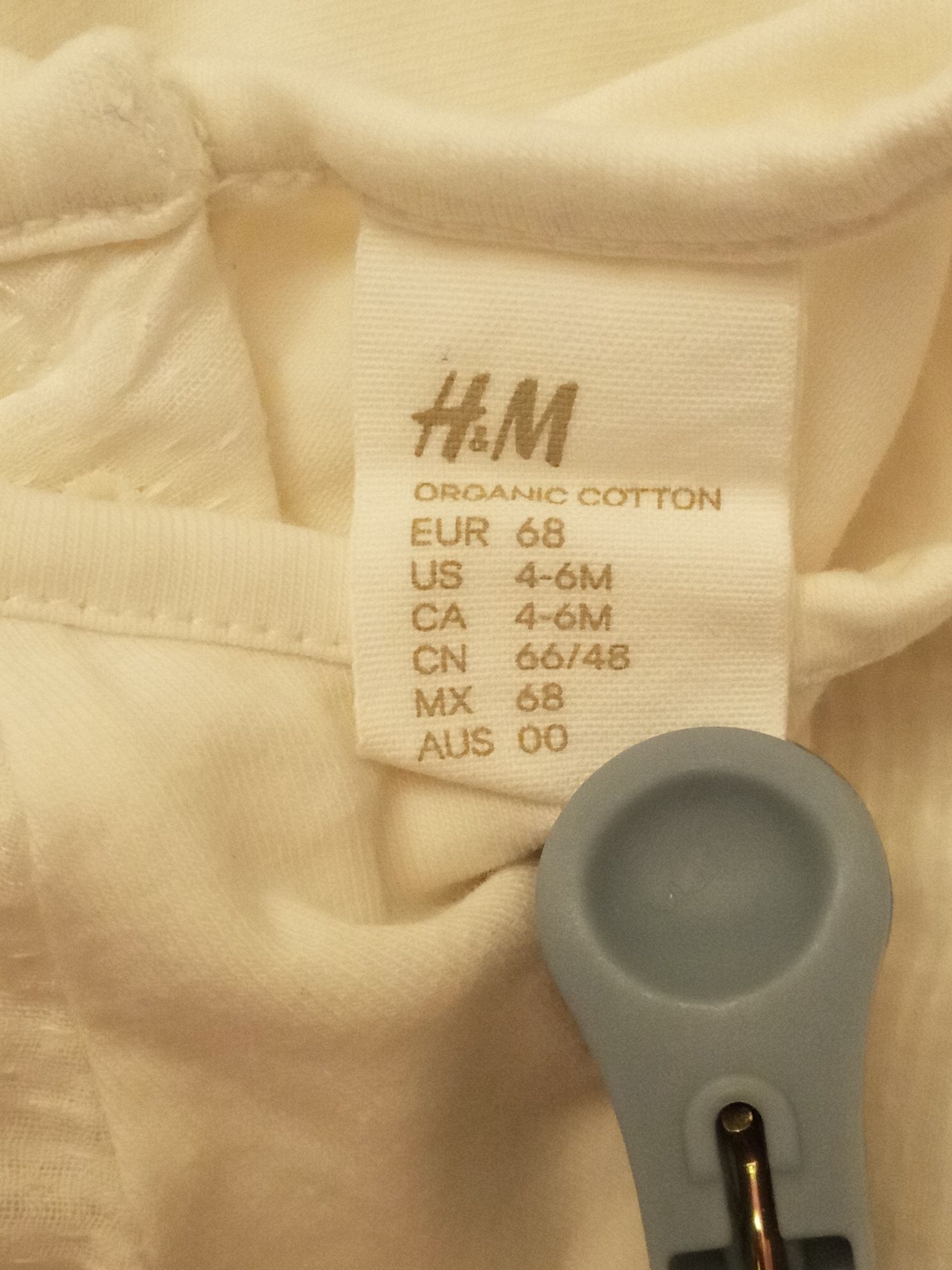 Rochita cu broderie și cu chilot- H&M- pentru 6 luni(68 cm)